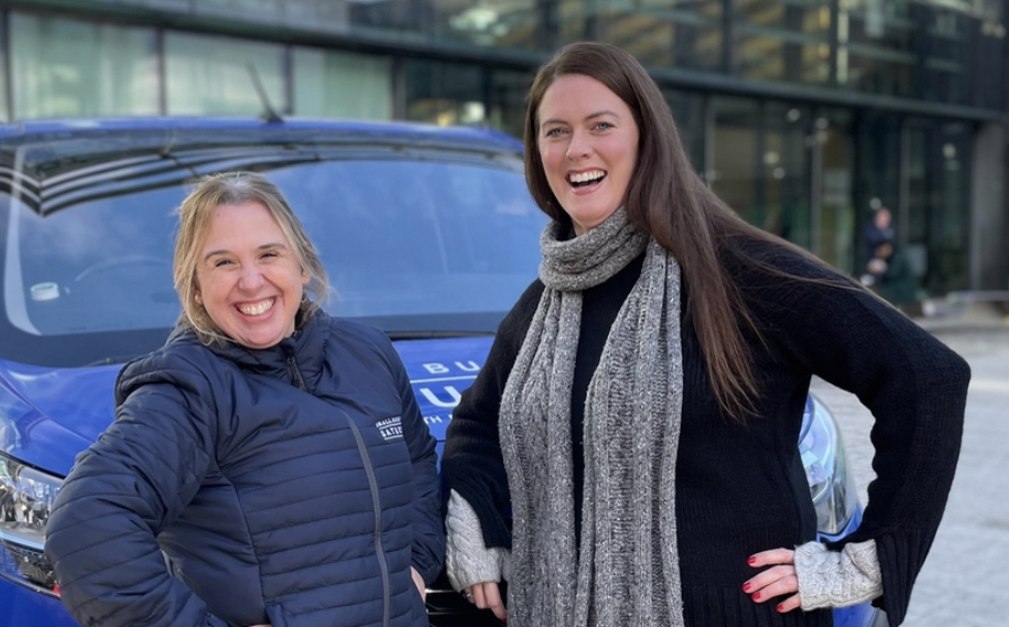 Karen Campbell and Emma Mills-Sheffield talking about what working with a business coach is like